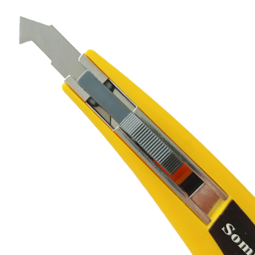 abingraf cuchillo cartonero corta carton cutter acrilico 9mm