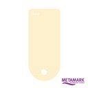 VINILO DE CORTE TRANSLUCIDO METAMARK 670-IVORY 1.22 MTS