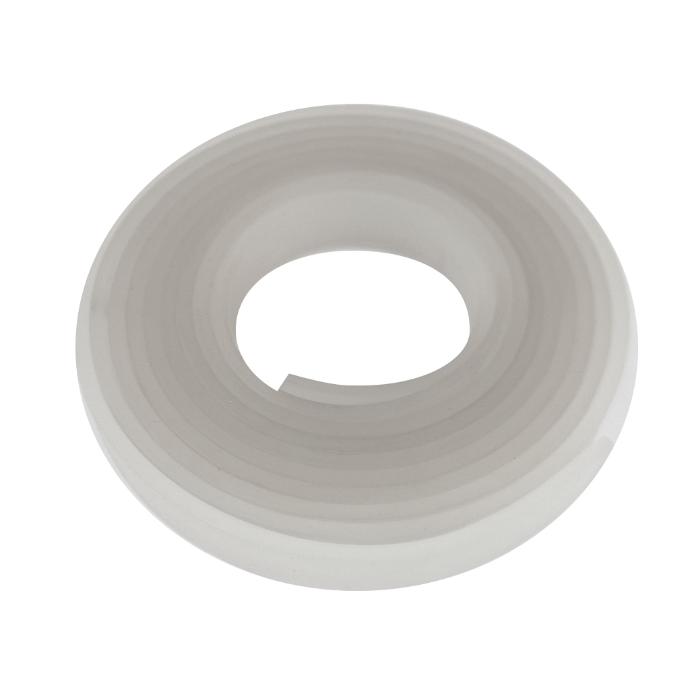 CORDON DE SILICONA BLANCO PARA CAJA DE LUZ ANCHO 12MM ESPESOR 3MM