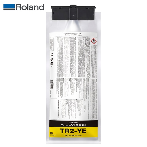 [501066201010] TINTA ROLAND  TRUEVIS TR2 YELLOW 500 ML