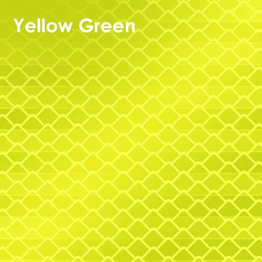 [101221138110] VINILO REFLECTANTE DAL. GRADO INGENIERIA PRISMATICO FLUORESCENTE YELLOW GREEN 1.22 MTS