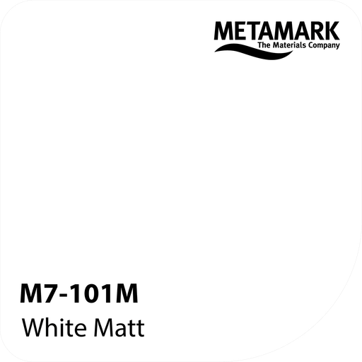[101122070101] VINILO DE CORTE MATTE METAMARK M7 METASCAPE WHITE 1,22 MTS