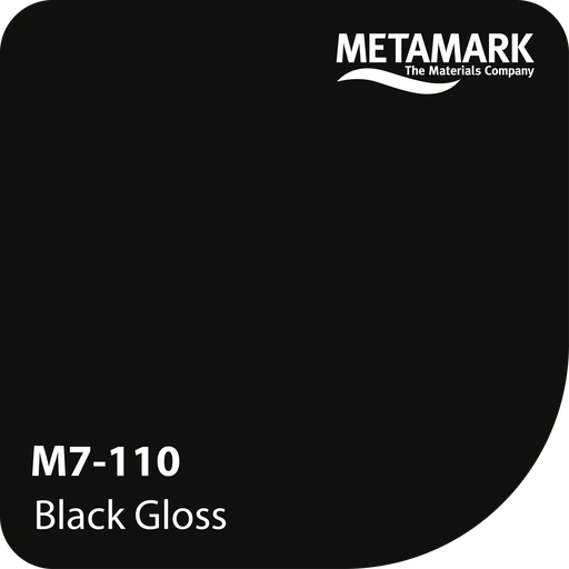 [101122070110] VINILO DE CORTE BRILLANTE METAMARK M7 METASCAPE BLACK GLOSSY 1,22 MTS
